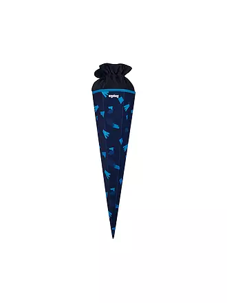 ERGOBAG | Set de mochila escolar de 5 piezas CUBO VerfolgBärjagd | schwarz